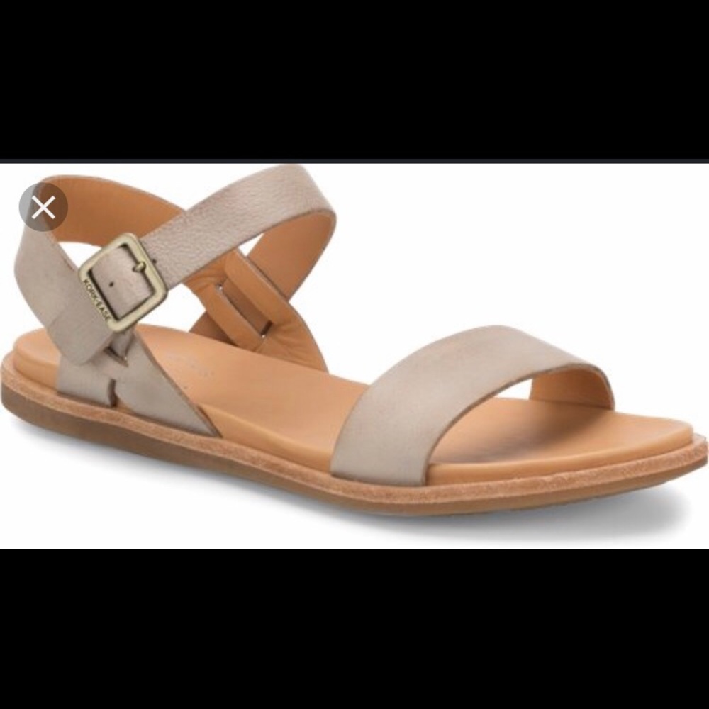 Kork Ease Yucca In Eggshell Sandals sz 8/39